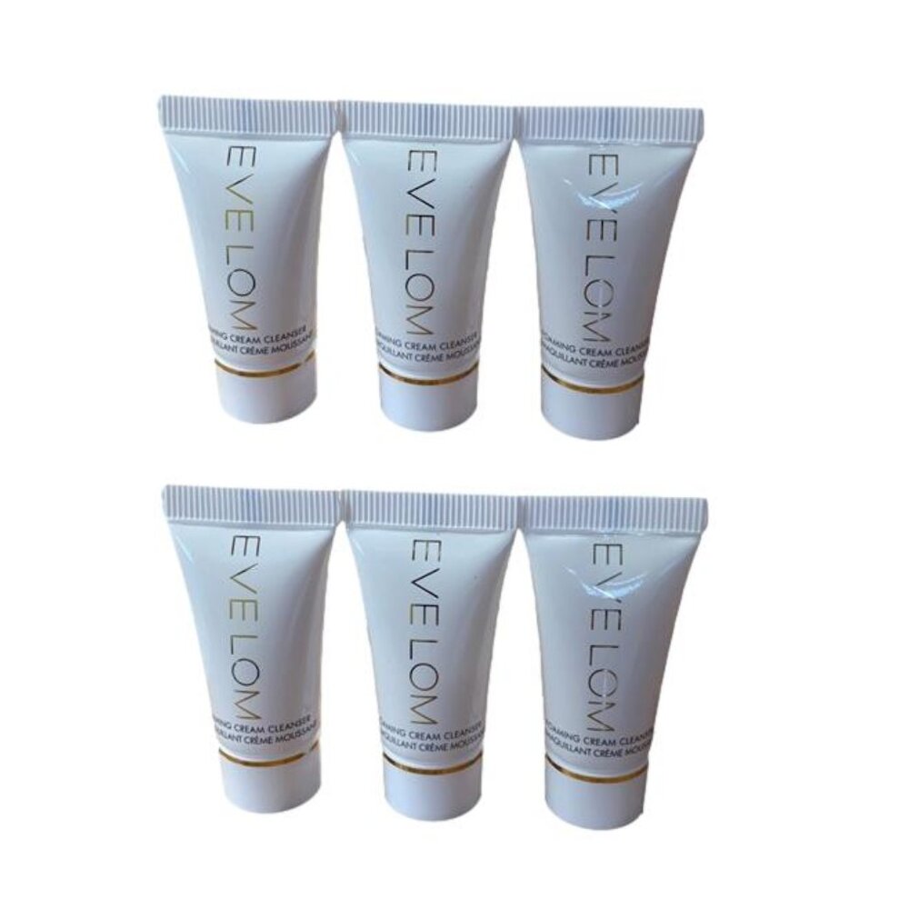 Eve Lom 6 Piece Foaming Cream Cleanser 5 ml .16 fl oz Each Travel Size - Picture 2 of 3